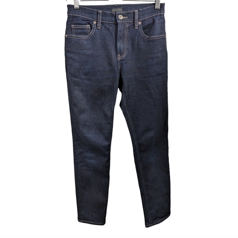 Uniqlo X Kaihara Slim Fit Straight Leg Middle Rise Jeans Sz 24